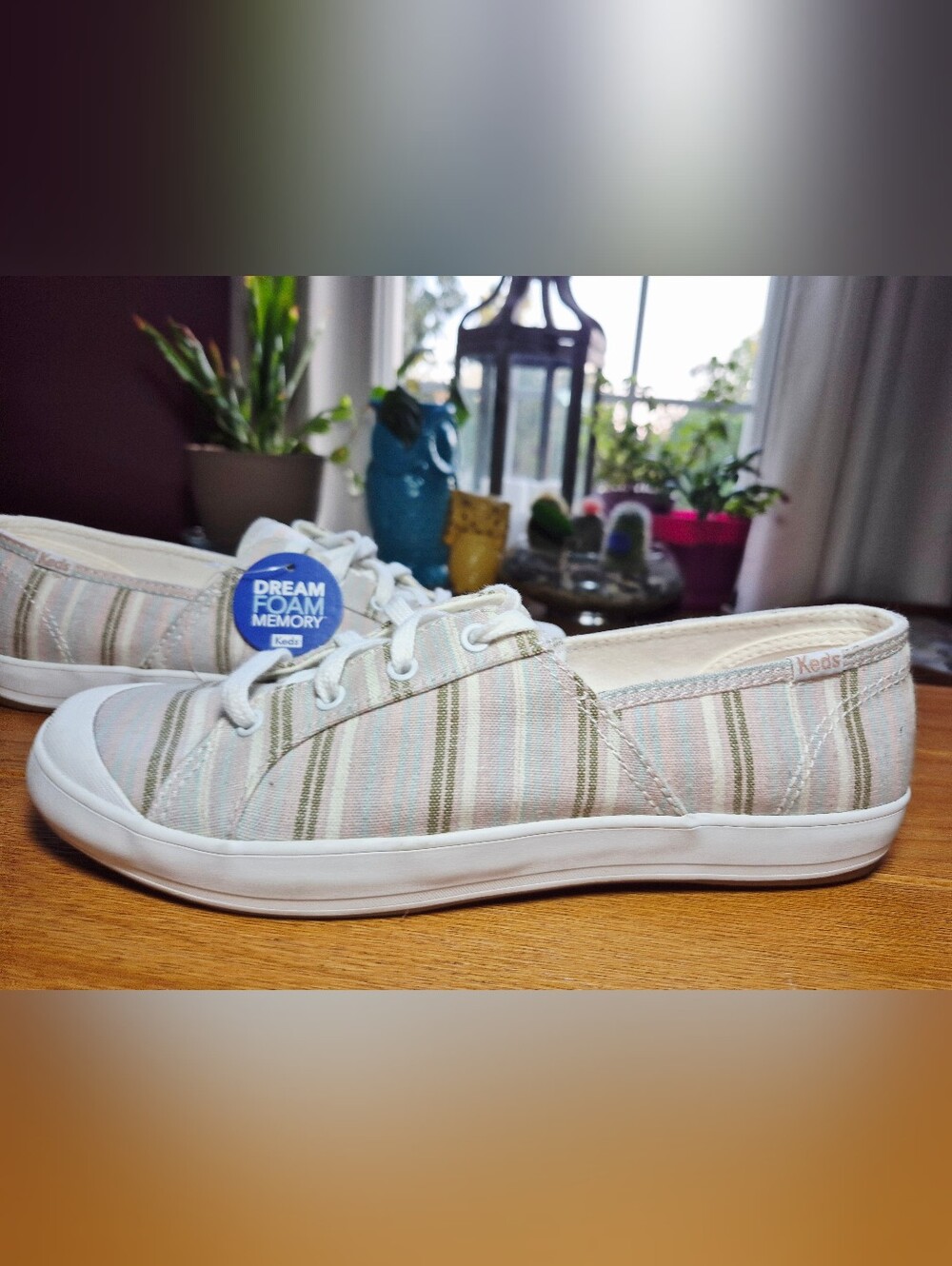 Keds Sandy Stripe Sneakers - Size 10